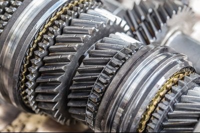 Rebuilt transmission clearance